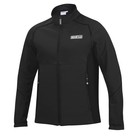 Hoodies and jackets Sparco Soft Shell Jacket 2026, black | races-shop.com