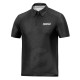 Spacro Polo T-shirt SL SUBLY, black