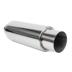 Muffler RACES 61, inlet 3" (76mm)