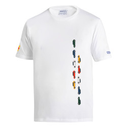 T-shirt SPARCO DELTA HF COLLECTIONS, white