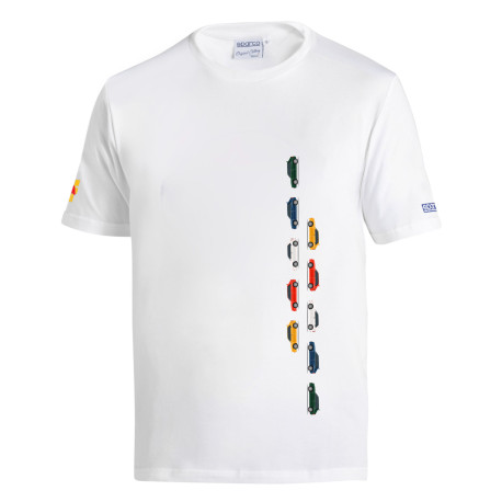 T-shirts T-shirt SPARCO DELTA HF COLLECTIONS, white | races-shop.com