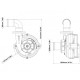 Water pumps Davies Craig EWP80 Alloy Flange Combo - Remote Electric Water Pump & Controller (12V) | races-shop.com