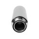 Double wall - round rolled Muffler RACES 26, inlet 2,36" (60mm) | races-shop.com