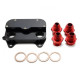 Oil filter adapters RACES Aluminium oil cooler sandwich plate for VAG 1.6/2.0 TDI | races-shop.com