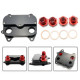 Oil filter adapters RACES Aluminium oil cooler sandwich plate for VAG 1.6/2.0 TDI | races-shop.com