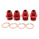 Oil filter adapters RACES Aluminium oil cooler sandwich plate for VAG 1.6/2.0 TDI | races-shop.com
