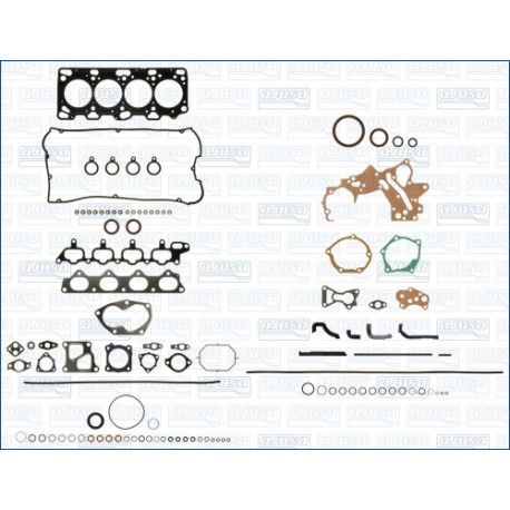 Engine parts Ajusa Complete Gasket Set Mitsubishi 2.0L 16v - 4G63 7-bolt | races-shop.com