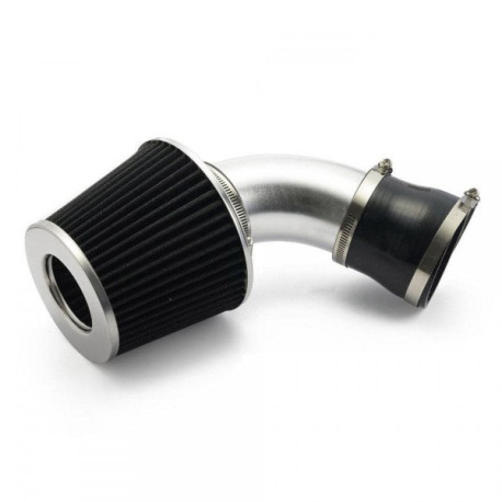 Air intake RACES RACES Universal Cold air intake kit 3" (76mm) - Black | races-shop.com