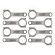 Engine parts Manley Chrysler 6.2L Hemi H-Beam Conrod Set 6.200 Length | races-shop.com