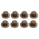 Engine parts MANLEY valve tip inserts, stem 7.94 mm, 8 pcs, V1 | races-shop.com