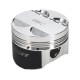 Engine parts Manley Piston Set Mits 2.0L 4G63 87.00mm B 1.375 CH -2.50cc | races-shop.com
