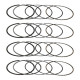Engine parts Manley Piston Ring 3.790 1.2mm x 1.2mm x 3mm STL TOP | races-shop.com