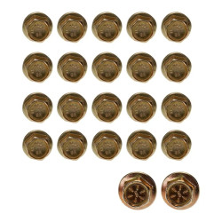 Manley Oil Pan Bolt Set, BOLTS-BBC OIL PAN