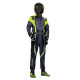 Suits FIA racing suit SPARCO PRIME-K ADVANCED, black/grey/fluo/yellow | races-shop.com