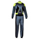 Suits FIA racing suit SPARCO PRIME-K ADVANCED, black/grey/fluo/yellow | races-shop.com