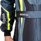 Suits FIA racing suit SPARCO PRIME-K ADVANCED, black/grey/fluo/yellow | races-shop.com