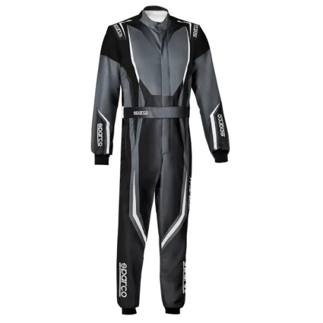Suits FIA racing suit SPARCO PRIME-K ADVANCED, black/grey | races-shop.com