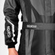 Suits FIA racing suit SPARCO PRIME-K ADVANCED, black/grey | races-shop.com