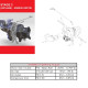 Accessories Garrett 912947-0002 Seal Kit G25-660 | races-shop.com