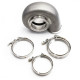 Housings Garrett 757707-0028 Turbine Housing G40, 0.95 A/R, V-Band | races-shop.com