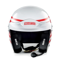 Helmet Sparco PRO RJ-3I HERITAGE with FIA, white/red