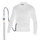 Underwear Sparco front and rear cooling racing Underwear top R586 with FIA, white | races-shop.com