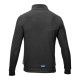 Hoodies and jackets Sparco Full Zip Grit Sweatshirt PLATA, gray | races-shop.com