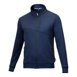 Sparco Full Zip Grit Sweatshirt PLATA, blue marine