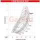 Complete Turbos GARRETT 727264-5001W GT2052 Turbo Standard Rotation 38MM Comp Ind 0.5A/R T25 Turbine Inlet 3-Bolt Turbine Outlet | races-shop.com