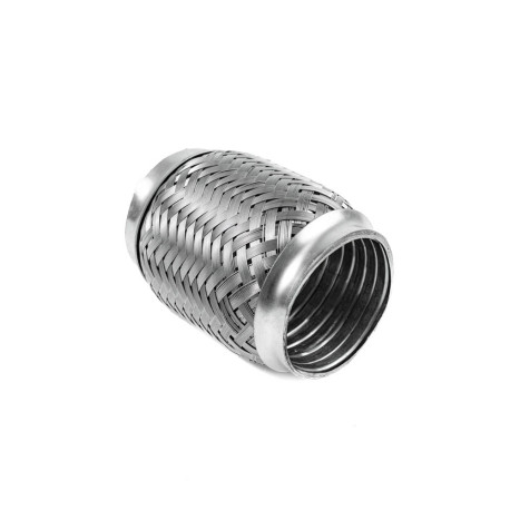 Exhaust flex pipe PRO (SS304) Exhaust flex pipe PRO 100x51mm, stainless | races-shop.com