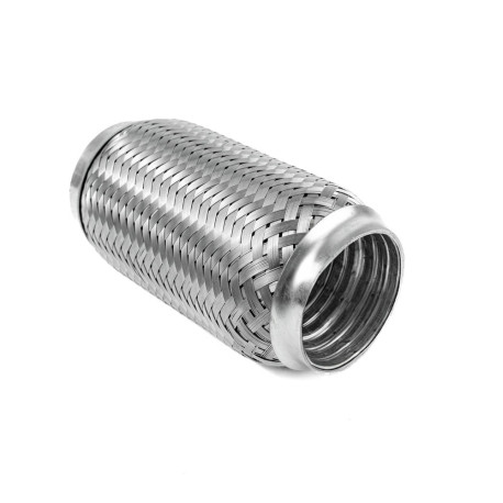 Exhaust flex pipe PRO (SS304) Exhaust flex pipe PRO 150x51mm, stainless | races-shop.com