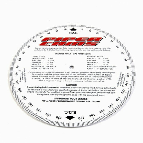 Engine parts PIPER CAMS timing disc (small) | races-shop.com