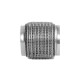 Exhaust flex pipe (SS304 reinforced) Exhaust flex pipe PRO 100x45mm, stainless | races-shop.com