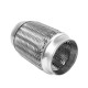 Exhaust flex pipe Standard (SS201) Exhaust flex pipe 150x90mm, stainless | races-shop.com