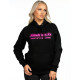 Motec HALFTECH "CLASSIC" hoodie, black/pink | races-shop.com