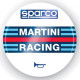 Steering wheel accessories SPARCO cap horn buttons MARTINI RACING DESIGNO 26 323 | races-shop.com