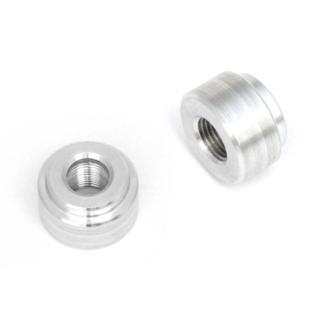 Motec Haltech Weld Fitting 1/8 NPT - 27 TPI - 6061 Aluminium | races-shop.com