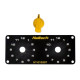 Haltech Haltech Dual Switch Panel Only - includes Yellow knob | races-shop.com