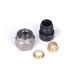 Motec Haltech 1/4" Mild Steel Weld-on Kit - inc Nut and Ferrule | races-shop.com