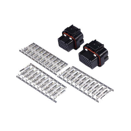 Haltech Haltech Plug & Pins Only AMP 26 & 34 Pin 4 Row 3 Key Superse | races-shop.com