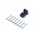 Motec Haltech Plug and Pins Only 8 Pin TYCO Black | races-shop.com