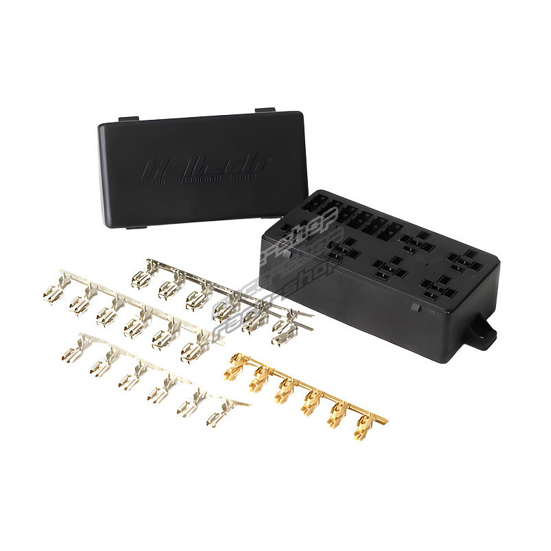 Haltech 6 Circuit Haltech Fuse Box with Lid and all required | races ...