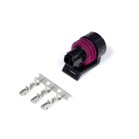 Motec Haltech Plug and Pins Only Delphi 3 Pin Pressure Sensor Conn | races-shop.com