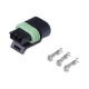 Haltech Haltech Plug and Pins Only Delphi 3 Pin Single Row Flat Coil | races-shop.com