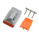 Haltech Haltech Plug and Pins Only Male Deutsch DTM-3 Conn (7.5 Amp) | races-shop.com