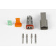 Motec Haltech Plug & Pins Only Set DT-2 Conn (DT06-2S + DT04-2P) ( | races-shop.com