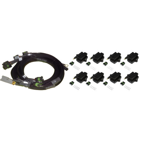 Haltech Haltech 8 channel Hi Output Ignition Coil & Harness Kit Ford | races-shop.com