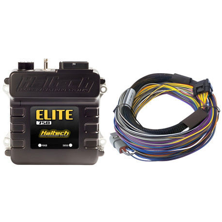 Haltech Haltech Elite 750 + Basic Uni Wire-in Harness Kit 2.5m (8`) | races-shop.com