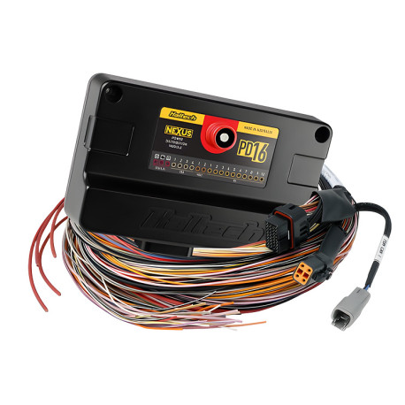 Haltech Haltech PD16 PDM + Flying Lead Harness (5M) | races-shop.com