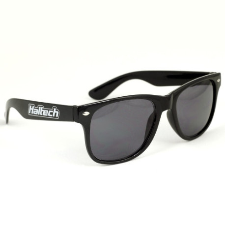 Sunglasses Haltech Novelty Sunnies - Black w/White Logo | races-shop.com